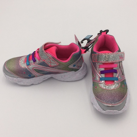 L.O.L. Surprise Girls Athletic Running Shoes Size 2 - Picture 10 of 16